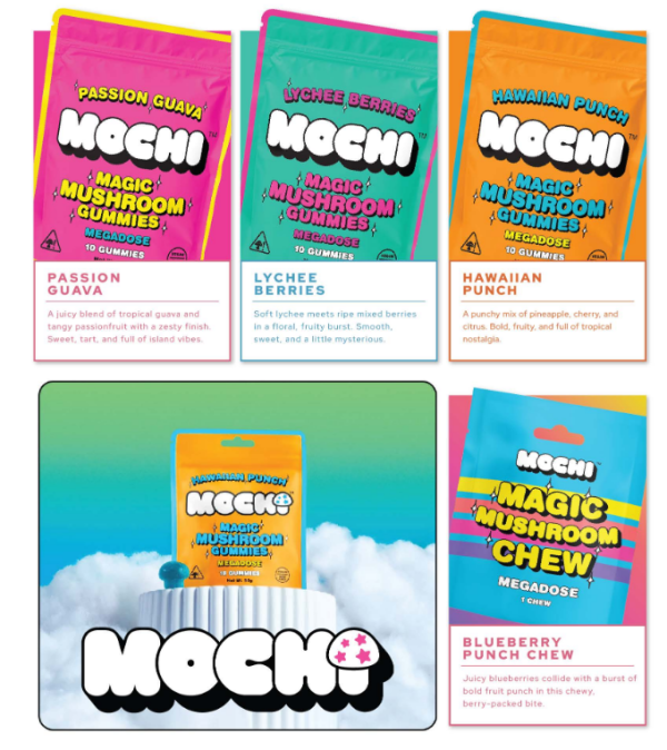 Mochi - Magic Mushroom Gummies & Chews | Pick a Flavor